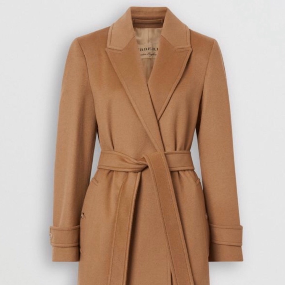 Burberry Cashmere Wrap Coat